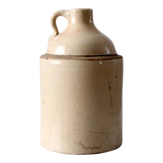 Antique Stoneware Jug For Sale