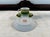Victorian 1900 Victoria Carlsbad Green & Gold Porcelain Tea Set (8 Pieces) For Sale - Image 3 of 4