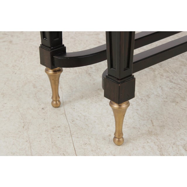 Brown Theodore Alexander Vancucci Eclectics Modern Console Table For Sale - Image 8 of 17