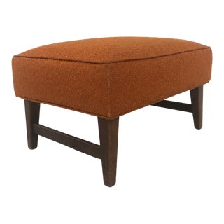Mid Century Modern Footstool For Sale