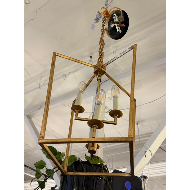 Williams Sonoma Home Darlana Lantern For Sale - Image 4 of 12