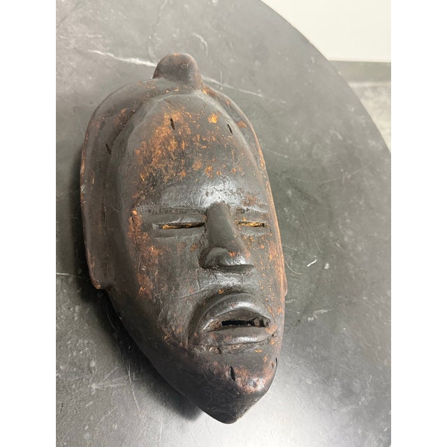 African West African Dan Tribe Carved Wood Mask For Sale - Image 3 of 12