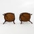 Pair of Italian Walnut Venetian Rococo Style Leather Armchairs For Sale - Image 9 of 9