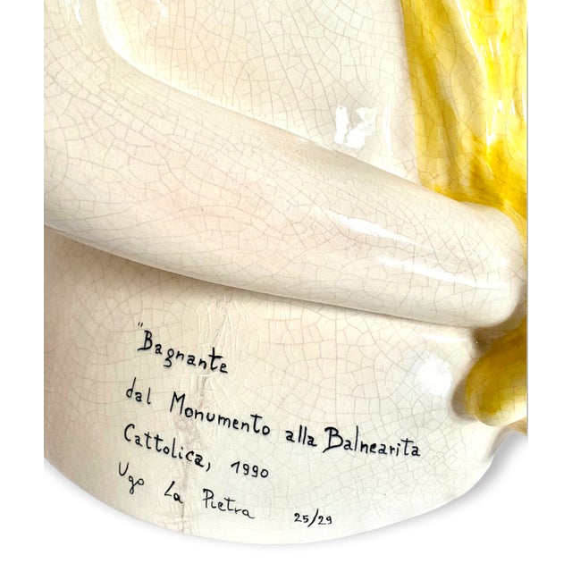 La Bagnante Sculpture by Ugo La Pietra for Superego Editions, Italy, 1990 For Sale - Image 14 of 18