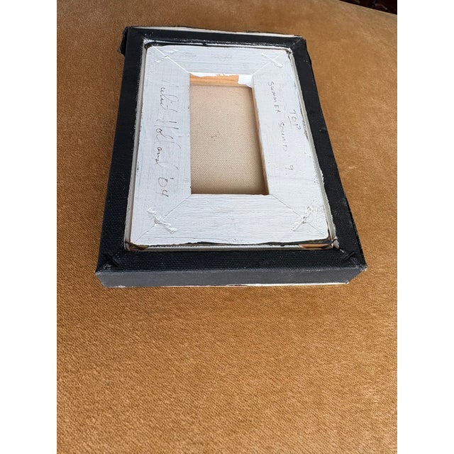 Vintage Juliet Holland Abstract Painting “Sounds of Summer” on Canvas For Sale In Houston - Image 6 of 7