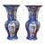 Antique Pr English Chinoiserie Faience Vases For Sale