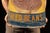 1940s 1940s Heavy Painted Steel Red Gold Advertising Sign - Red Beans For Sale - Image 5 of 6