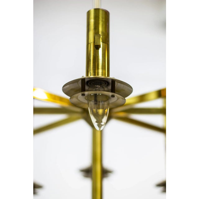 Chandelier by Holger Johansson for Westal, 1970s For Sale - Image 9 of 14