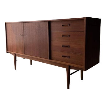 Mid-Century Teak Sideboard, 1960s For Sale