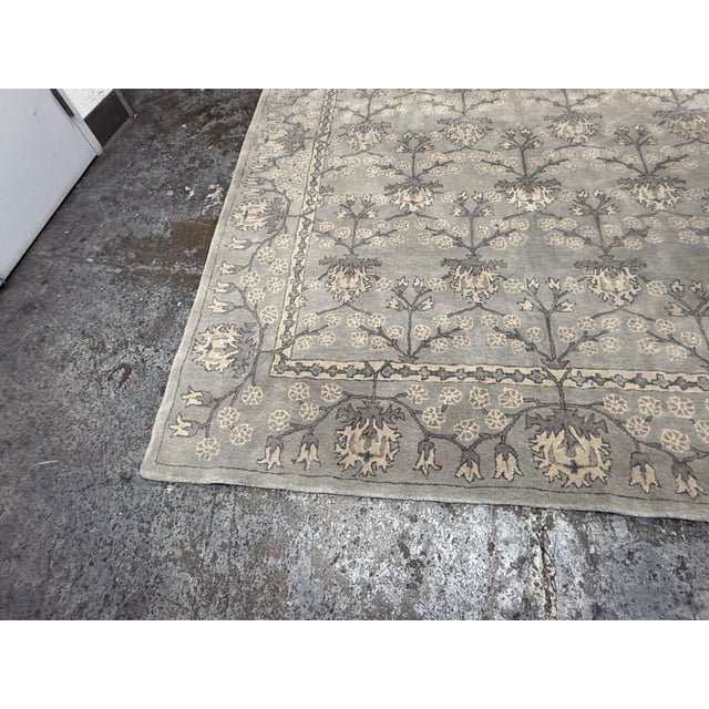 8ft X 10ft Pottery Barn Kennedy Area Rug, Blue Multi For Sale - Image 9 of 12