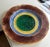 Antique Victorian Wedgwood Green and Brown Majolica Plate. Majolica Plates are tin glazed earthen ware with a white glaze...