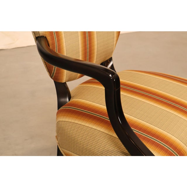 Baker Furniture Set Of Eight Oval Back Dining Chairs For Sale - Image 9 of 18