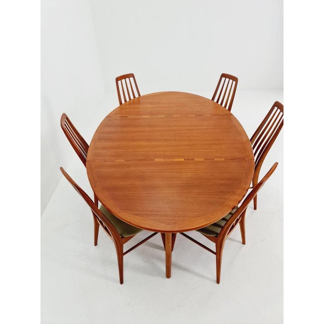Mid-Century Modern Danish Drop Leaf Teak Dining Table from Niels Koefoed, 1960s For Sale - Image 9 of 18