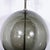 1980s Spherical smoked glass table lamp For Sale - Image 5 of 7