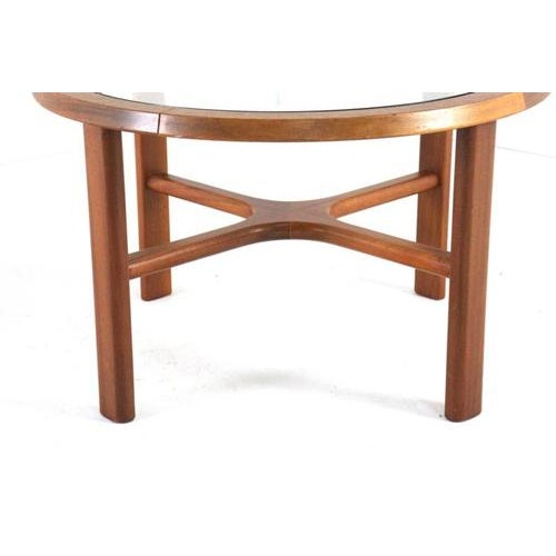 Round Buxton Coffee Table in the style of G-Plan, 1960s For Sale - Image 4 of 15