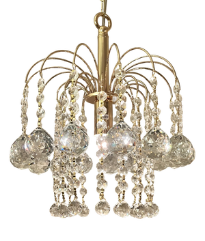 Italian Crystal Chandelier from Swarovski, 2000s