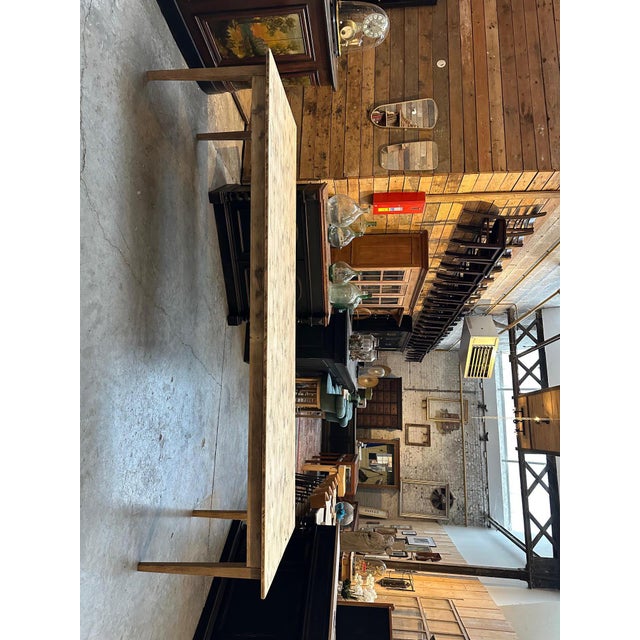 Large Mid-20th Century Tavern Table For Sale - Image 3 of 9