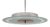 Swedish Modern Ceiling Lamp in Etched Star-Decorated Glass and Chrome, 1940s For Sale