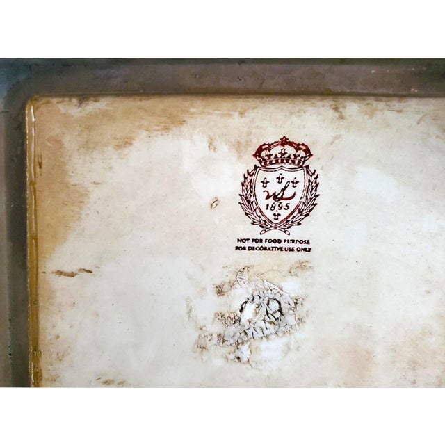 Large Pair Candlesticks Hand-Painted Porcelain Monkeys & Brass Ormolu Bases Signed Wong Lee For Sale - Image 14 of 14