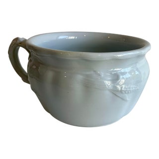 Antique Royal Ironstone Johnson Bros England Chamber Pot For Sale