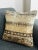 Boho Chic Vintage Turkish Isparta Rug Pillow Cover 16x16 – Geometric Wool Cushion Earthy Tones For Sale - Image 3 of 12