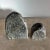 Textile Vintage Rock Form Candle Holders in Real Stone, 1970s - Set of 2 For Sale - Image 7 of 13