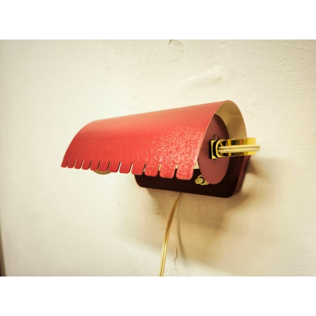 Adjustable Wall Light from Bertl Brisborg, 1960s For Sale - Image 12 of 14