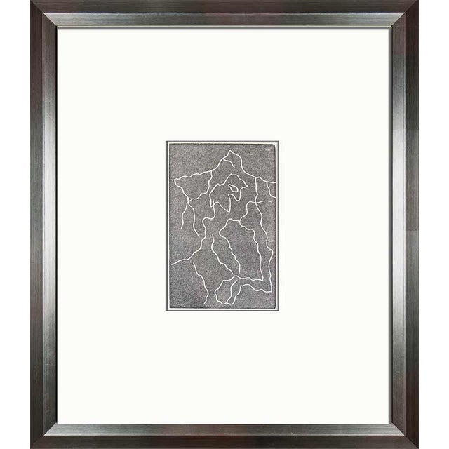 Black Jean Arp Woodcut Engraving “Multiple Woman Ii" Limited Edition Framed Print For Sale - Image 8 of 8