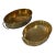1950s Italian Brass Bowls - a Pair For Sale