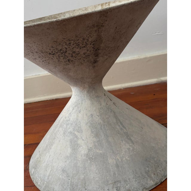 Gray Iconic Midcentury Fatboy Diabolo Planter by Swiss Designer Willy Guhl For Sale - Image 8 of 12