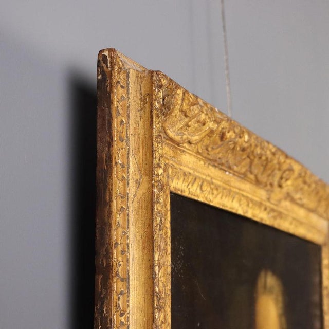 Portrait of a Noblewoman, Oil on Canvas, Framed For Sale - Image 9 of 11