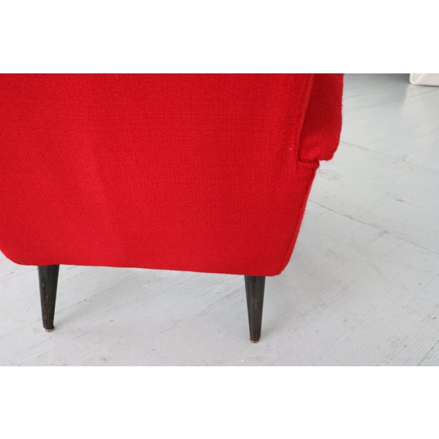 Mod. 820 Armchair by Gio Ponti for Cassina, Hotel Royal, Naples, Italy, 1950s For Sale - Image 11 of 18