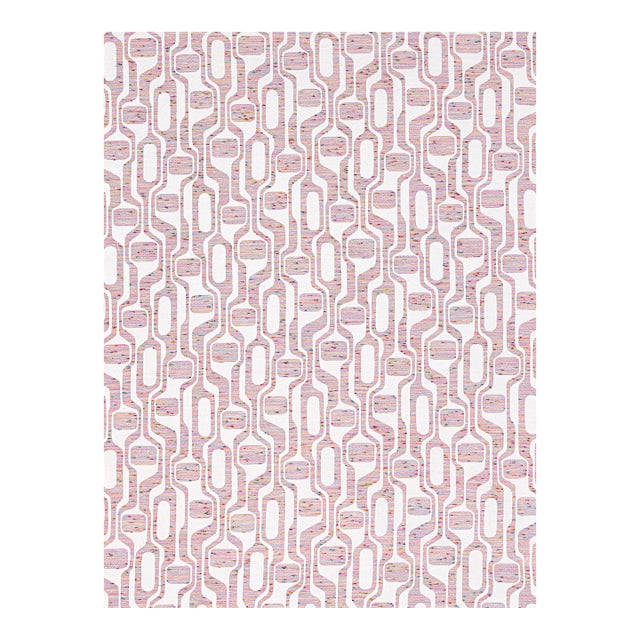 Sample - The House of Scalamandré Telly Fabric, Summer Pink For Sale