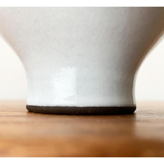 Mid-Century German Studio Pottery Vase from BKW Böttger Keramik Wandsbek, 1960s For Sale - Image 14 of 17