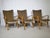1960s Mid-Century Modern Lounge Chairs with Velour Fabric, 1960s, Set of 3 For Sale - Image 5 of 11
