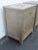 Silver Embossed Metal Overlay End Tables Nightstands a Pair 6674 For Sale - Image 8 of 18