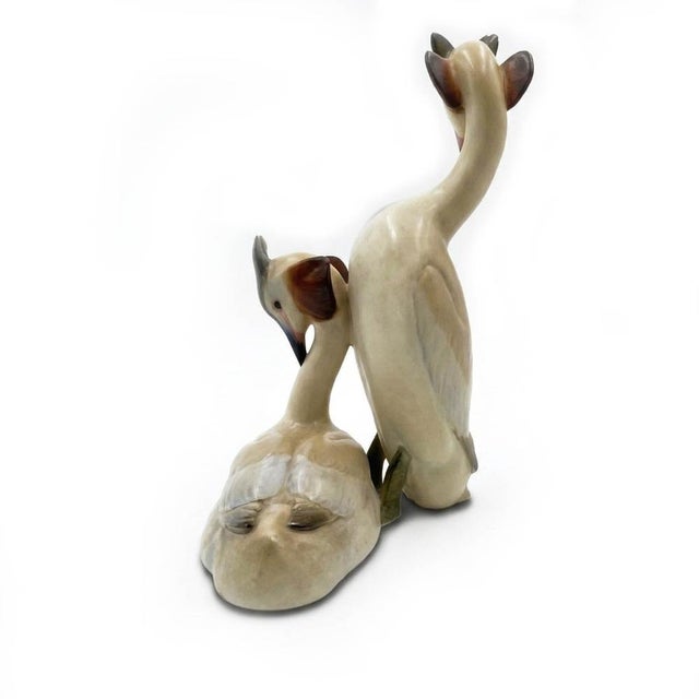 Felice Tosalli, Little Grebes, 1939, Ceramic For Sale - Image 4 of 10
