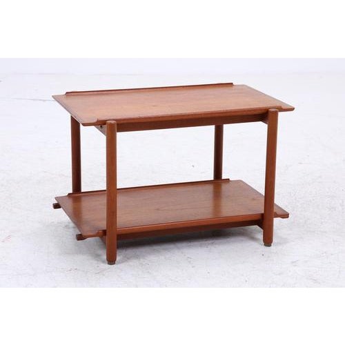 Mid-Century Danish Teak Bar Table by Poul Hundevad, 1960s For Sale - Image 4 of 15