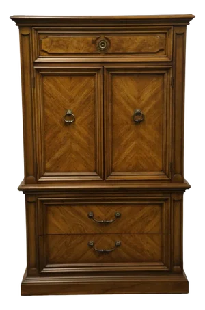 Thomasville Furniture Decorum Collection Italian Provincial 37" Door Chest 9151-330