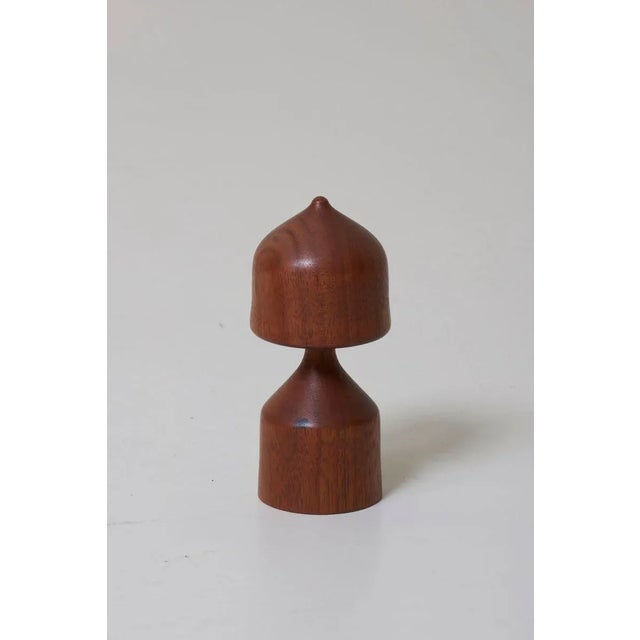 Large Turned Wood Collection by Rude Osolnik, 1970s, Set of 15 For Sale - Image 17 of 18