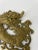 Mid-Century Modern Vintage Brass Dragon Wall Hanging - 9" Long For Sale - Image 3 of 4