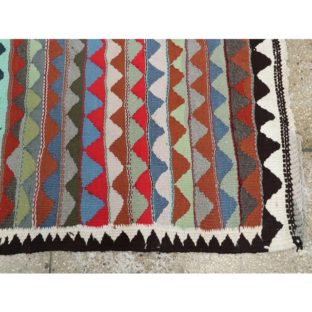 Galerie Shabab Collection Mid-20th Century Persian Flatweave Kilim Rug For Sale - Image 9 of 10