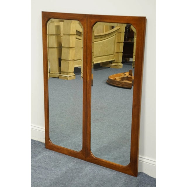 Chinoiserie Thomasville Furniture Mystique Collection Asian Chinoiserie 43x33" Double Mirror for Queen Size Pier Group 23311-205 For Sale - Image 3 of 7