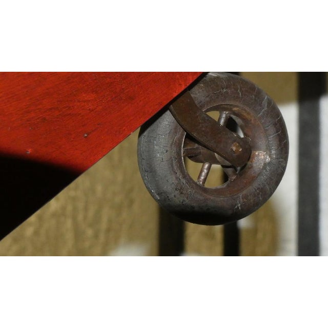 Hand-Painted Wooden Francesco Baracca SPAD S.XIII Model Plane, Italy, 1940s For Sale - Image 17 of 18