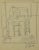 The Dining Table is an original pencil drawing on ivory-colored cardboard by Herta Hausmann (1916-?). In excellent...