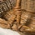 Mid 20th Century Mid-Century Appalachian Split Oak & Hand-Twisted Willow Gathering Basket With Bentwood Handle For Sale - Image 5 of 12