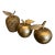 Brass Apple Collection, 3Pcs For Sale