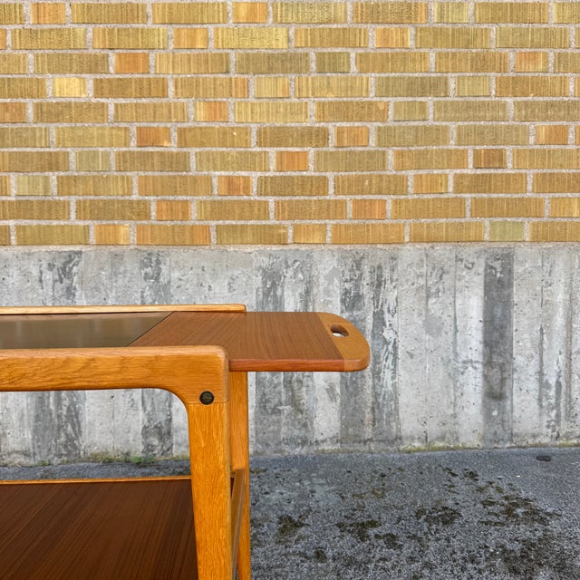 Wood Model Thea Trolley by Yngve Ekström for Källemo, Sweden, 1954s For Sale - Image 7 of 9