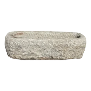 1940s Hand Chiseled Stone Trough