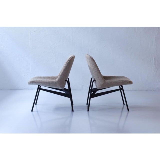 Mid-Century Modern Swedish Modern Lounge Chairs by Hans-Harald Molander for Nordiska Kompaniet, 1950s, Set of 2 For Sale - Image 3 of 16